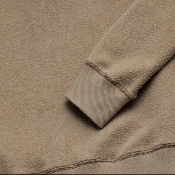 Men’s Butch Fuzzy Fleece Crewneck Big & Tall Chinchilla NWT – only 2 Available - Picture 4 of 4